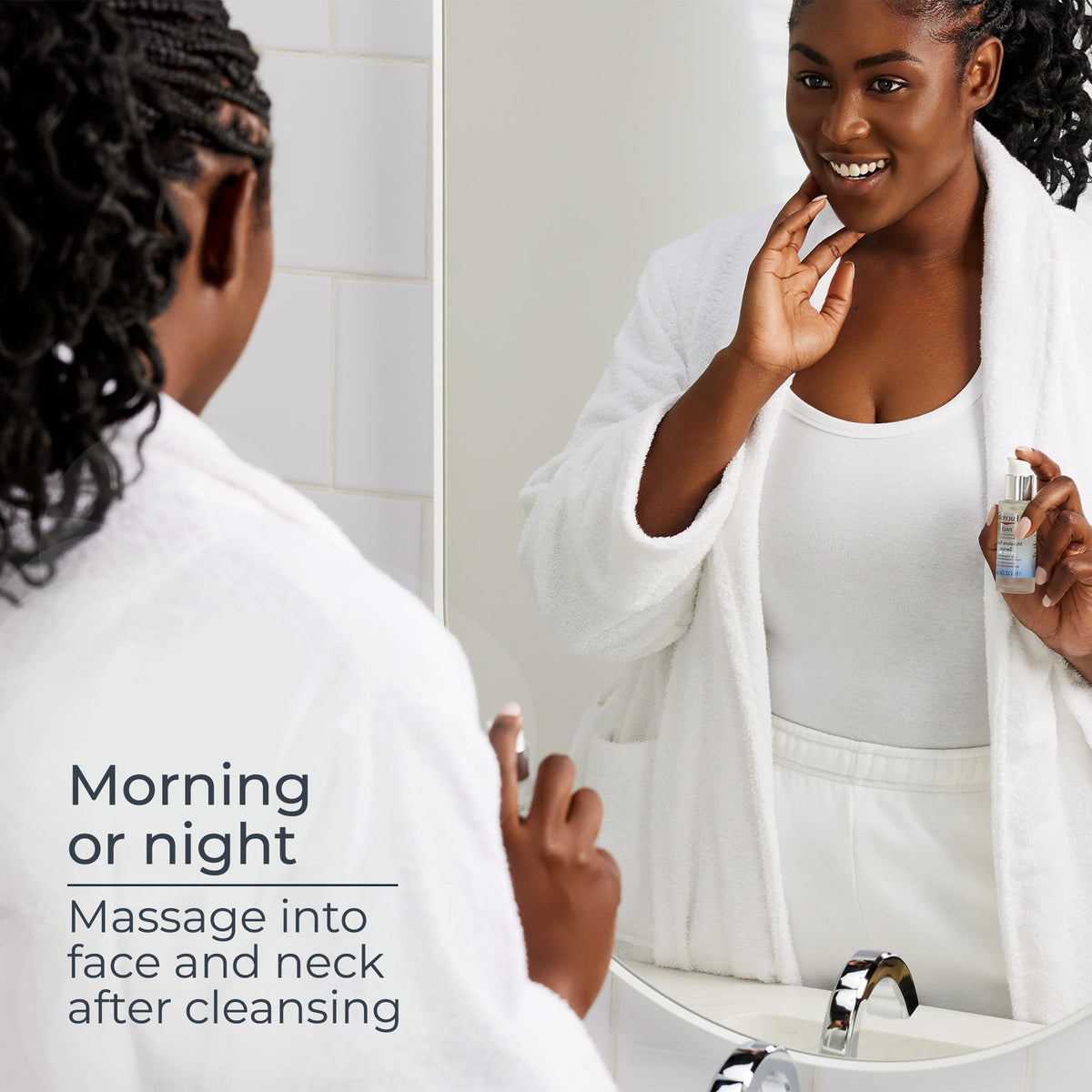 Eucerin Immersive Hydration Smoothing Face Serum, Ultra-Lightweight Hyaluronic Acid Serum Reduces the Look of Fine Lines and Wrinkles, 1 Fl Oz Bottle