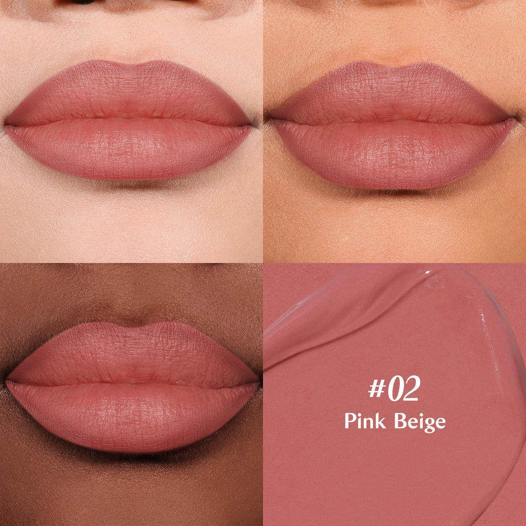 bayfree 2-IN-1 Lip Liner and Lip Stain, High Pigmented Long Lasting Velvet