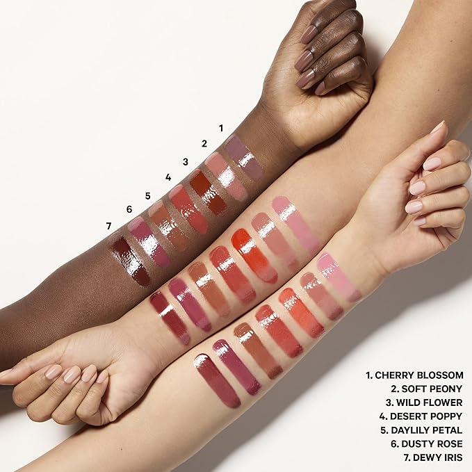 Well People Lush Lip Tinted Oil, Moisturizing Lip Oil For Nourishing & Conditioning Lips, Adds Sheer Color, Vegan & Cruelty-free, Wildflower