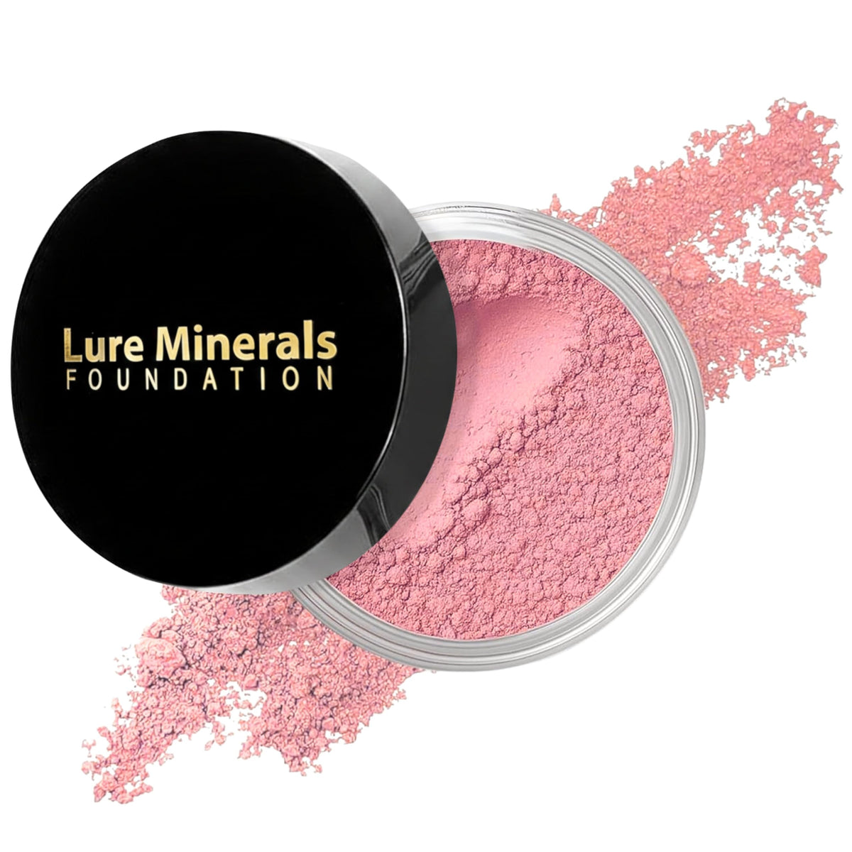 ASC Minerals Foundation Loose Powder 8g Sifter Jar- Choose Color,free of Harmful Ingredients (Compare to Bare Minerals Matte and Original or Mac Makeup) (Petal blush)