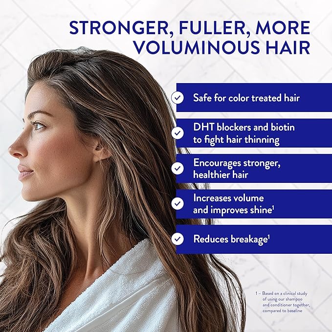 Routine Wellness Anti-Thinning Shampoo & Conditioner - Sage & Bergamot