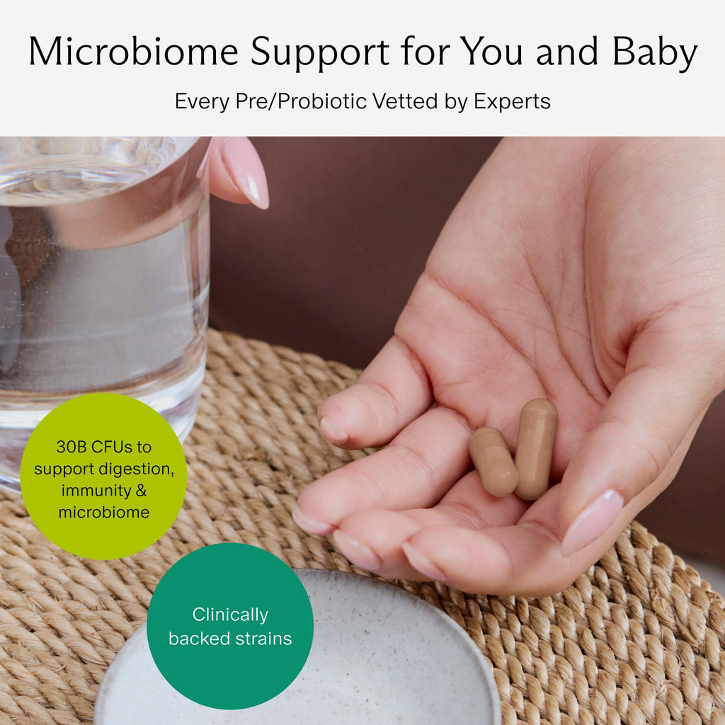 Needed. Prenatal Prebiotic & Probiotic, Expertly-Formulated, 60 Capsules