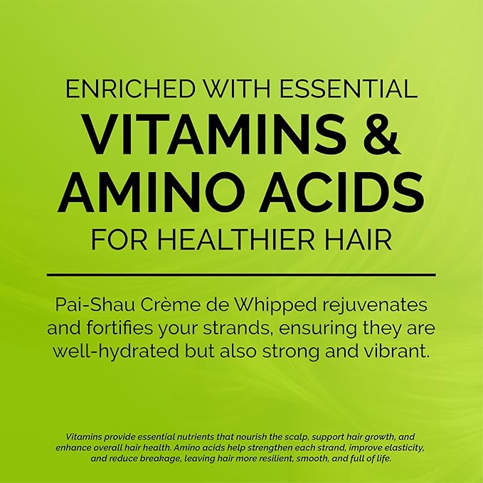 Pai-Shau - Creme de Whipped Hair Mask, Hydrating for Dry & Damaged Hair