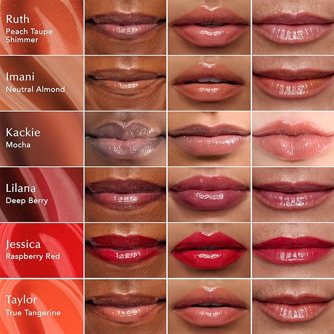Thrive Causemetics Sheer Strength Lip Plumping Peptide Gloss, Raspberry Red