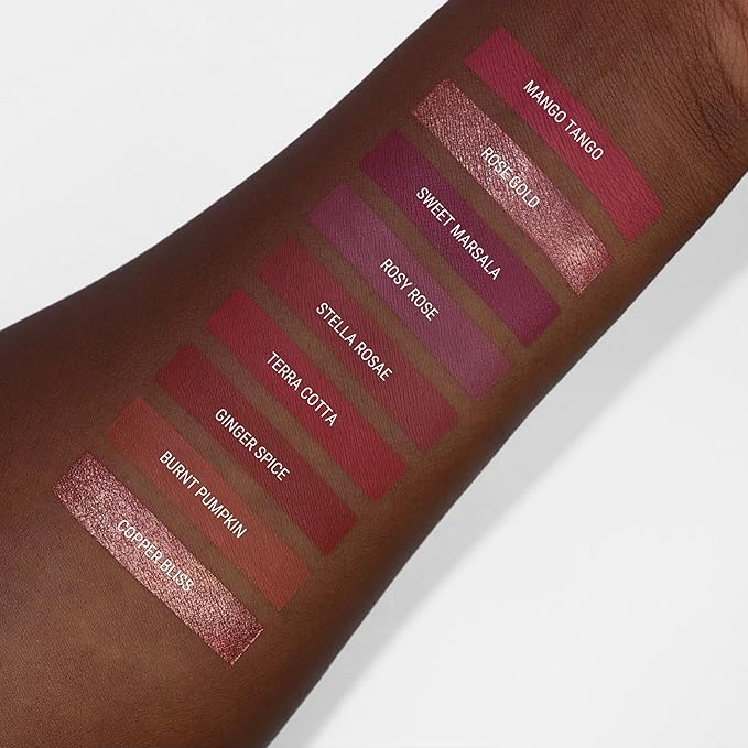 Aromi Copper Bliss Metallic Liquid Lipstick | Bronze Shade