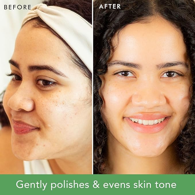 Facial Scrub Exfoliator - USA Made with Natural & Organic Ingredients