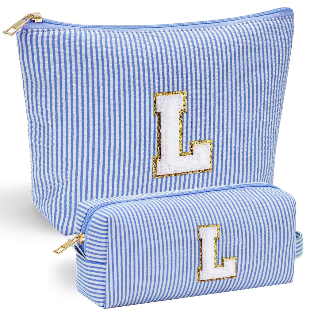 YOOLIFE Makeup Bag for Kids Girl Teens Girls - Travel Toiletry Bags | Travel Initial Makeup Bag | Birthday Gifts for Women | Birthday Gifts for Teens Girl Women | Gift for Girls L