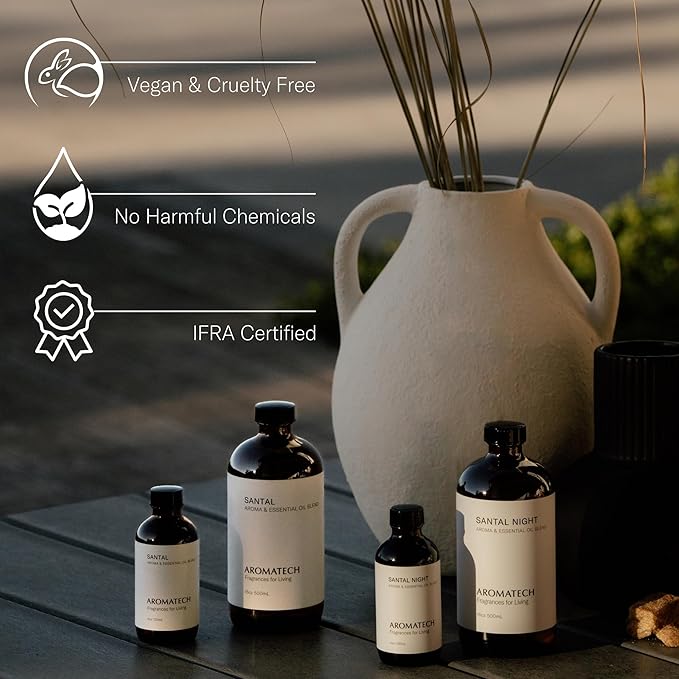 Aromatech Coconut & Peach Nectar Aroma Essential Oil Blend: Hotel Inspired Aromatherapy with for Ultrasonic Diffusers & Nebulizers (16 Fl Oz (Pack of 1))