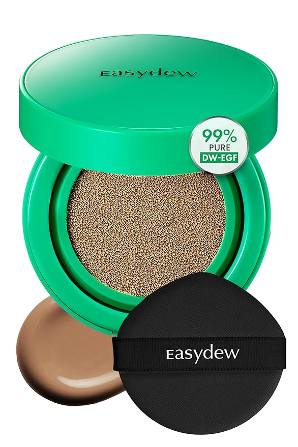 Easydew Mela B Toning Ampoule Cushion Foundation Skin Care (#33 Almond)