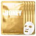 LAPCOS K Beauty Honey Sheet - Nourishing Face Mask (Pack of 5)