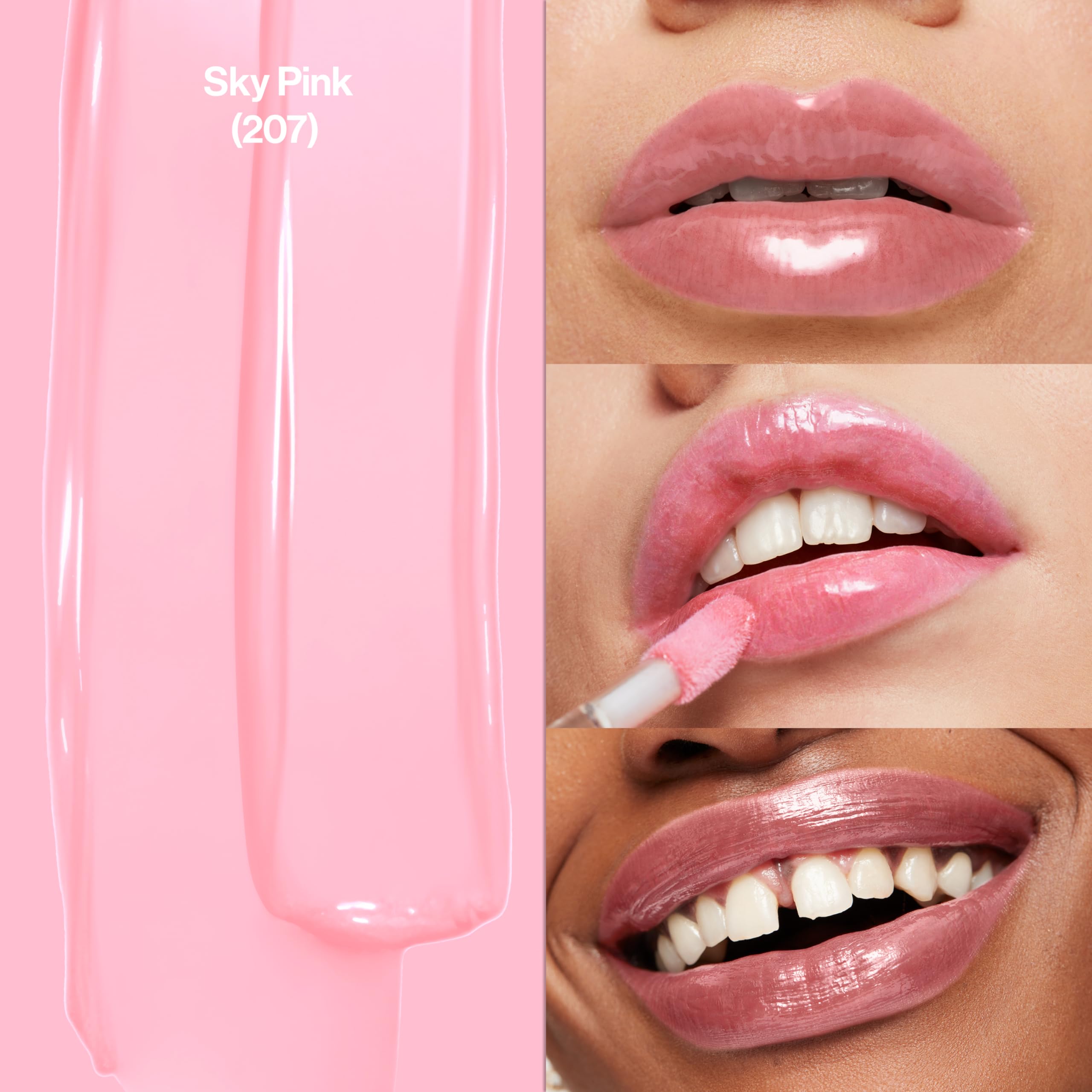 Revlon Super Lustrous The Gloss, 207 Pink Sky, 0.13 oz
