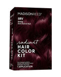 Madison Reed Radiant Hair Color Kit - 5RV Dark Garnet Red with Vibrant Red Violet Tones (Rimini Garnet), Vivid Permanent Hair Dye for Bold Color & Maximum Shine | PPD-Free & Ammonia-Free, 1 Pack