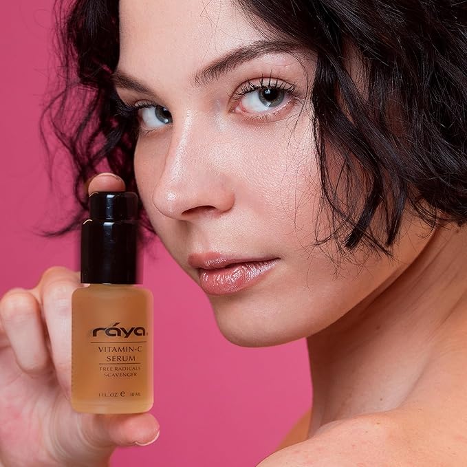 RAYA Radiance-Boosting Vitamin C Face Serum | Helps Minimize the Look of Dark Spots | Antioxidant-Rich & Glow-Enhancing Skincare | Tone-Refining & Luminous-Looking Complexion for All Skin Types