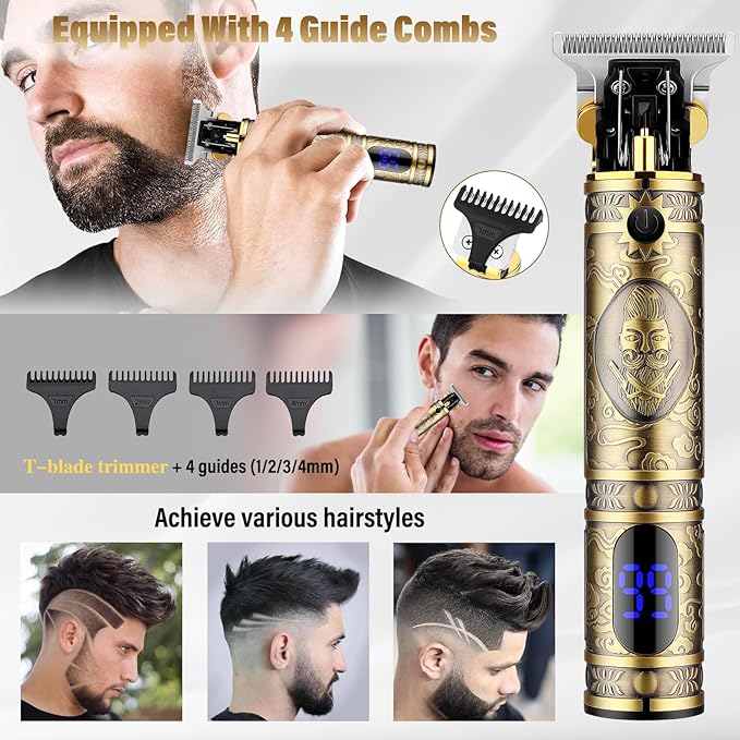 Saoilli Hair Clippers Set, Beard Trimmer Kit,Multi-Function Personal Care