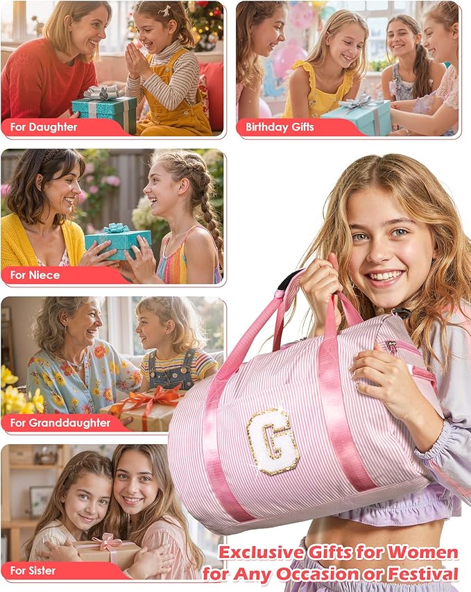 Vogewood Gift for 11 Year Old Girl, Girls Travel Duffle Bag, Overnight Bags