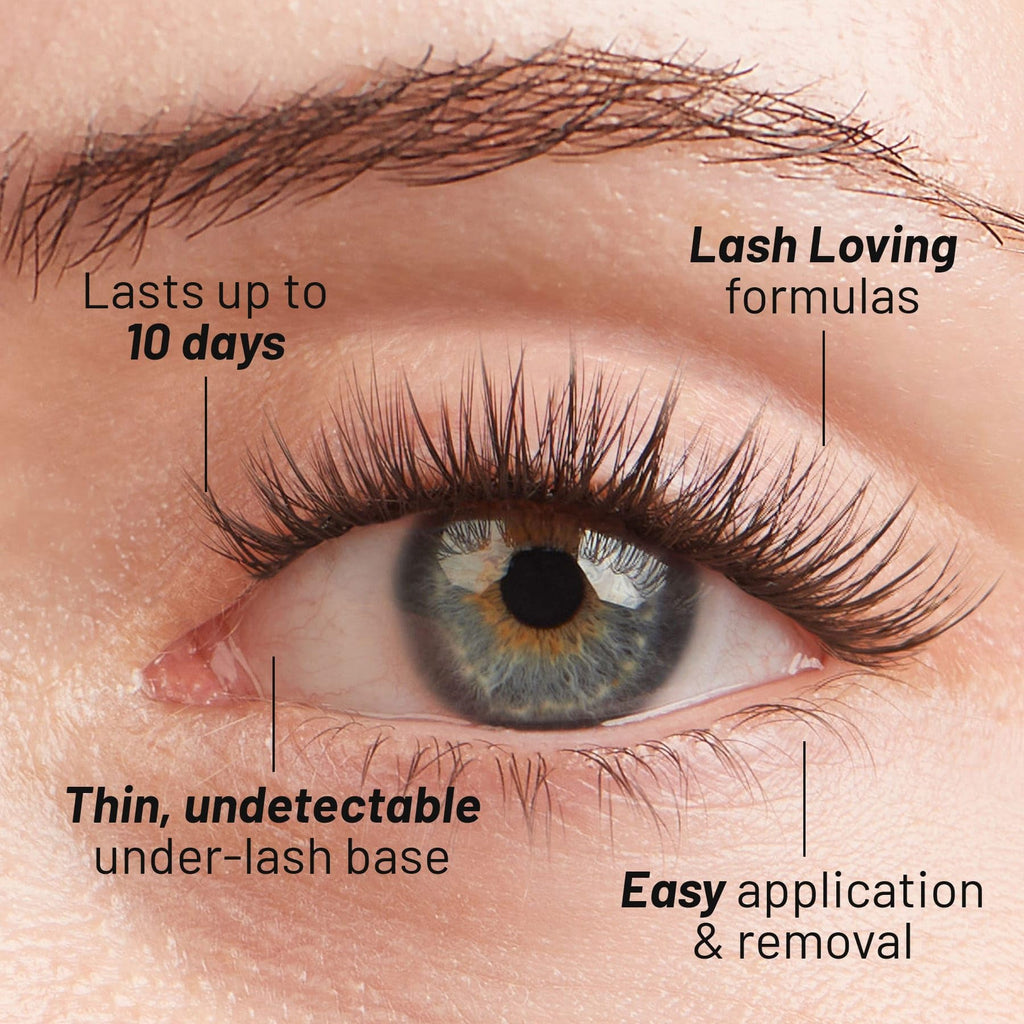 Lilac St Wispy Lash Clusters for DIY Lash Extensions, French Lace, 10mm