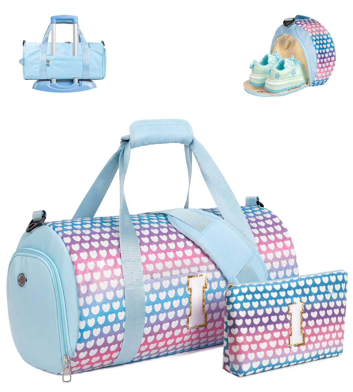 Vogewood Birthday Gift for 3 4 5 6 7 8 9 10 Year Old Girls-Kids Weekend Bag