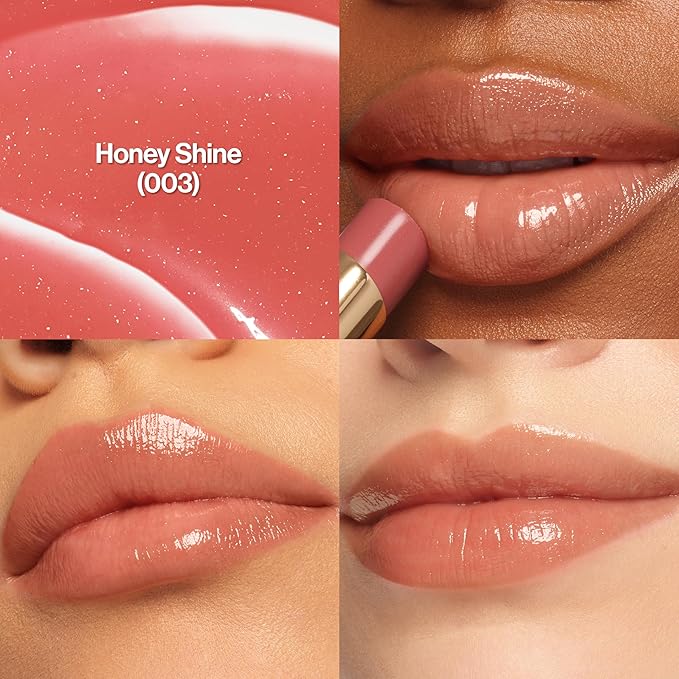 REVLON Super Lustrous Glass Shine Balm, 003 Honey Shine, 0.11 oz