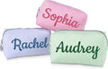 DayOfShe Personalized Name Makeup Bag for Bridesmaid Gifts,Custom Large Capacity Cosmetic Travel Toiletry Make Up Bags for Birthday Gifts,Personalized Gifts for Women Teen Girls