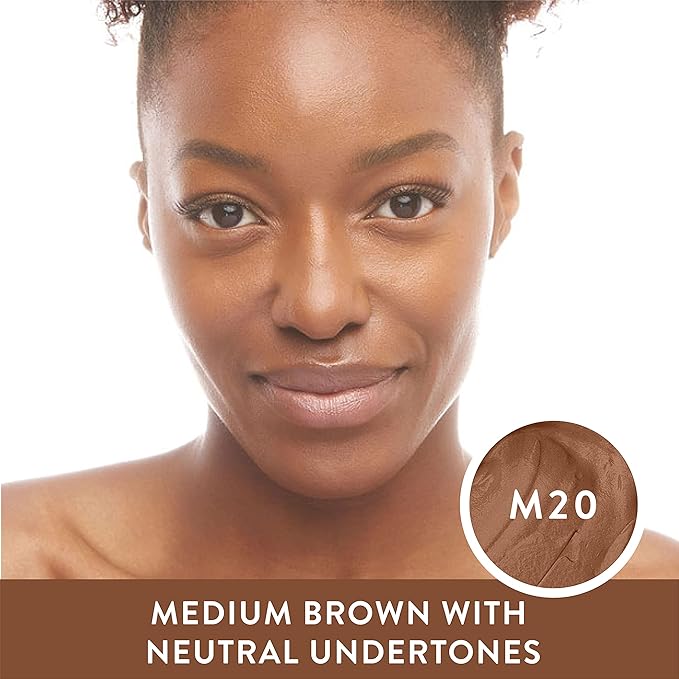 Mented Cosmetics Stick Foundation Make Up, Vegan and Cruelty Free, M20