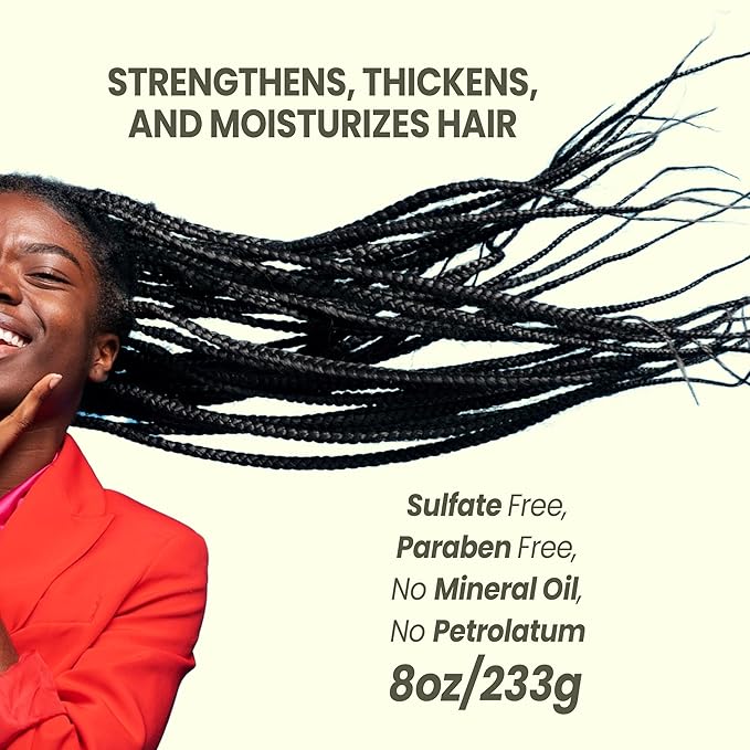 Jamaican Black Castor Oil Butter for Healthy-Looking Hair - Natural Hair Moisturizer for Black Women - 4C Hair Products - Hair Food - Black Hair Care - Hair Grease for Nourishment