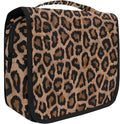 senya Hanging Travel Toiletry Bag Kit Makeup Case Cosmetics Organizer for Men Women leopard