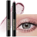 Wugbc Shimmer Eye Shadow Stick, Cream Eyeshadow Stick Long-Lasting Crease-Proof Blendable Eye Brightener Pencil Multi-use for Eyeliner Highlighter Smooth Cream to Powder Eyes Crayon Makeup, 8 FANCY