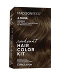 Madison Reed Radiant Hair Color Kit - 6.5NNA Medium Neutral Brown (Sondrio), Permanent Hair Dye for Resistant Grays, 100% Gray Coverage | PPD-Free & Ammonia-Free, 1 Pack