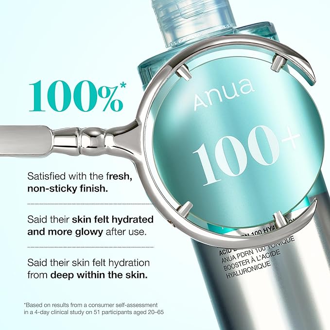 Anua PDRN 100 Hyaluronic Acid Booster Toner, Hydrating Face Toner for Dry Skin, Salmon DNA & Collagen for Glass Skin Glow, Moisturizing Daily Toner for Smooth Texture, Korean Skincare, 8.45 fl oz