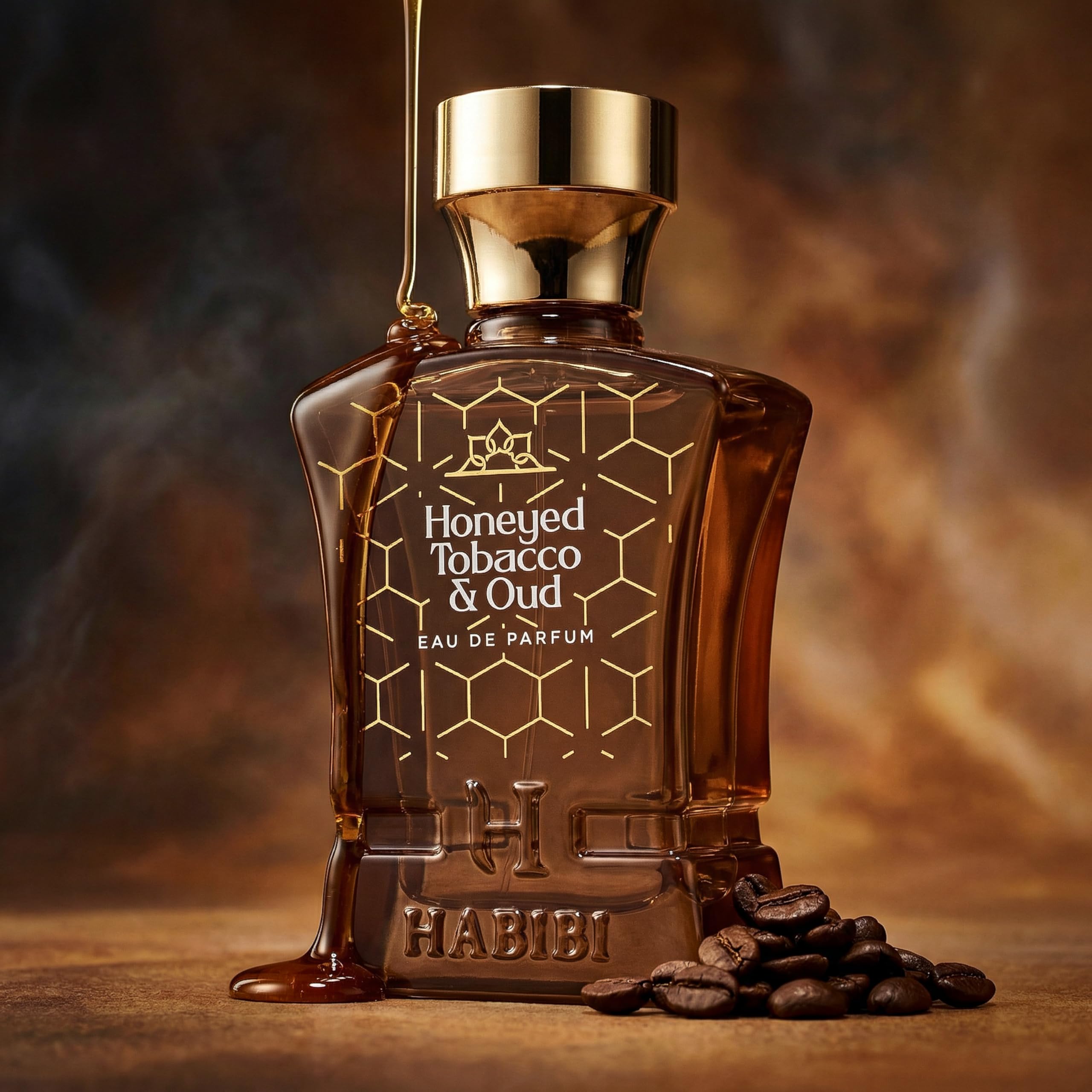 H HABIBI Honeyed Tobacco & Oud Perfume for Men Eau de Parfum 75 ml