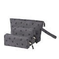ZOEMTIU Small Cosmetic Bag set for Women Corduroy Makeup Bag with Interior Pocketes Cute Corduroy Makeup Pouches Women Small Toiletry Bag