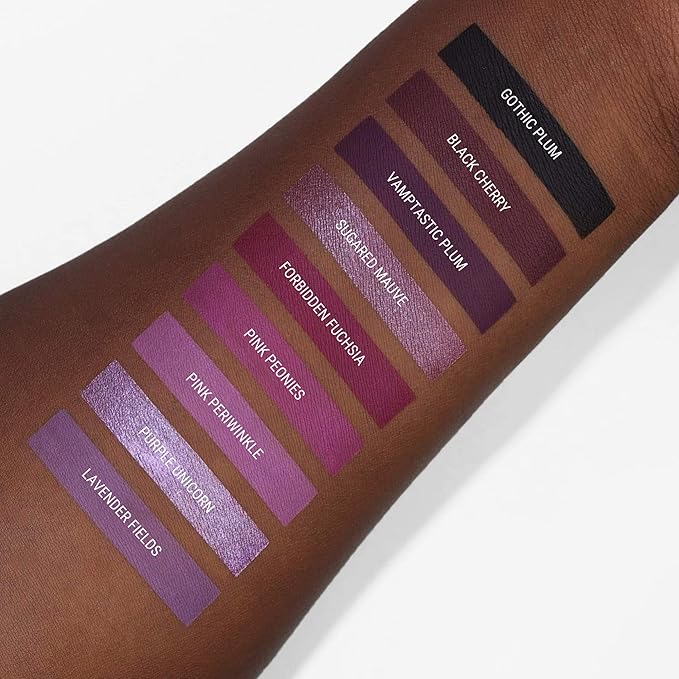 Aromi Pink Periwinkle Matte Liquid Lipstick, Purple Lilac Shade