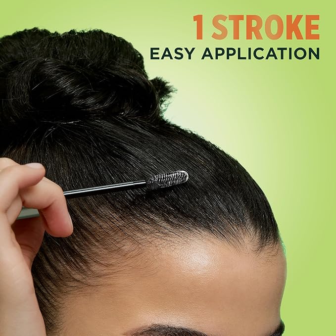 Garnier Fructis Sleek & Shine Frizz Tamer Hair Serum Wand, Flyaway Wand and Hair Mascara Stick, Tame Flyaways Smooth Frizz & Style Edges For Up to 12HRs of Sleek, Slick Back Styling, 0.27 fl oz