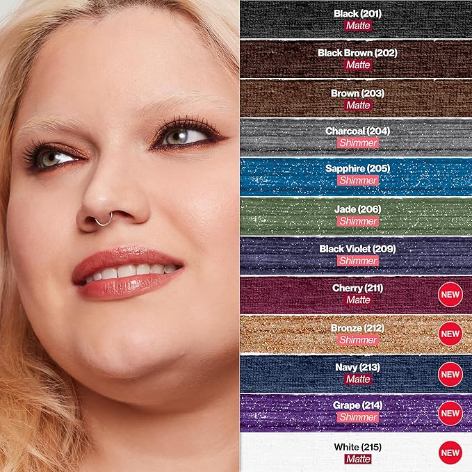 REVLON ColorStay Pencil Waterproof Eyeliner, 212 Bronze, 0.01 oz