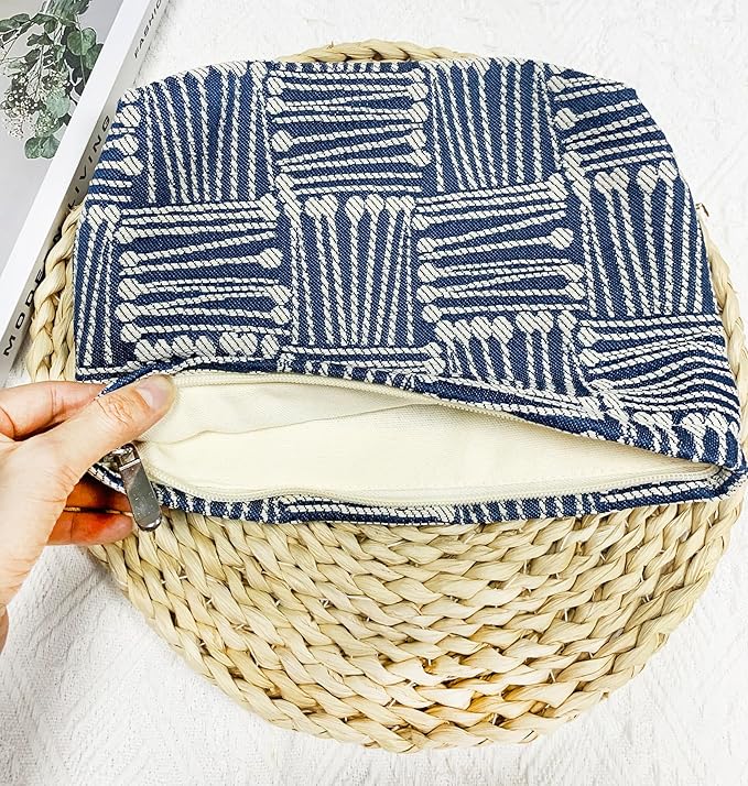 getgto 2 Pcs Makeup Bags, Large Cosmetic Bag Travel Toiletry Bag