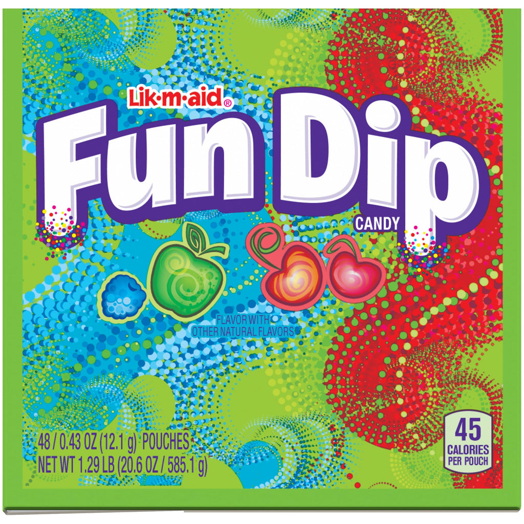 Fun Dip Assorted Flavor Party Pack - 48 Piece Pack, 0.43 oz Packets