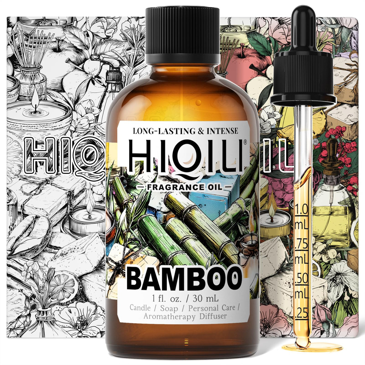 HIQILI Grape Fragrance Oil for Diffusers, Perfume & Room Spray - 5.07 Fl Oz