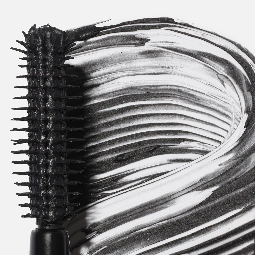 Saie Mini Mascara 101 - Lash Lengthening Mascara for Thick, Bold, Lifted Lashes - Buildable Eye Makeup Formulated to Strengthen and Condition with Rich Nutrients - Black (0.17 oz)