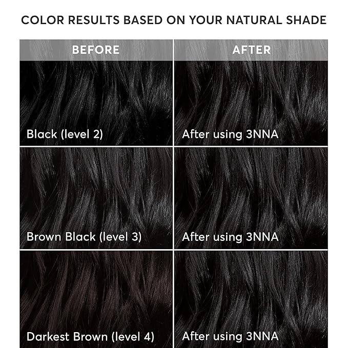 Madison Reed Radiant Hair Color Kit - 3NNA Cool Black-Brown with Ash Undertones (Positano Black), Salon-Quality Permanent Hair Dye, 100% Gray Coverage | PPD-Free & Ammonia-Free, 1 Pack