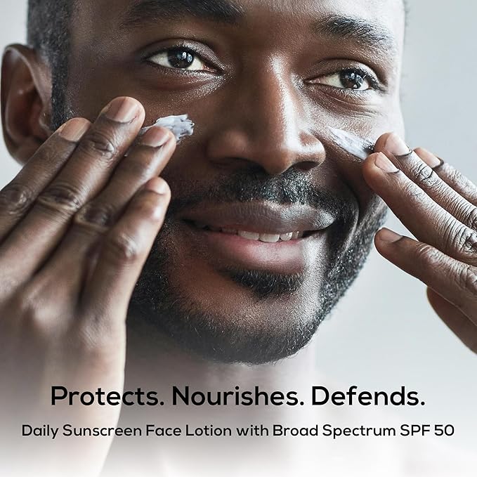 MARLOWE. Face Moisturizer with SPF 50, Daily Sunscreen Lotion, 3.4 oz