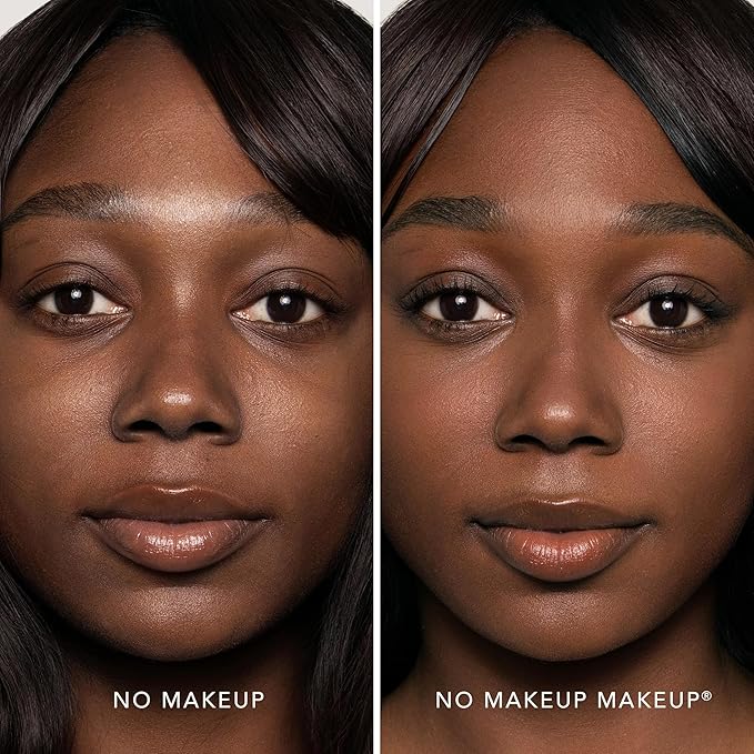 No Makeup Makeup Foundation & Brush Duo, Cream-Balm Formula, Dark