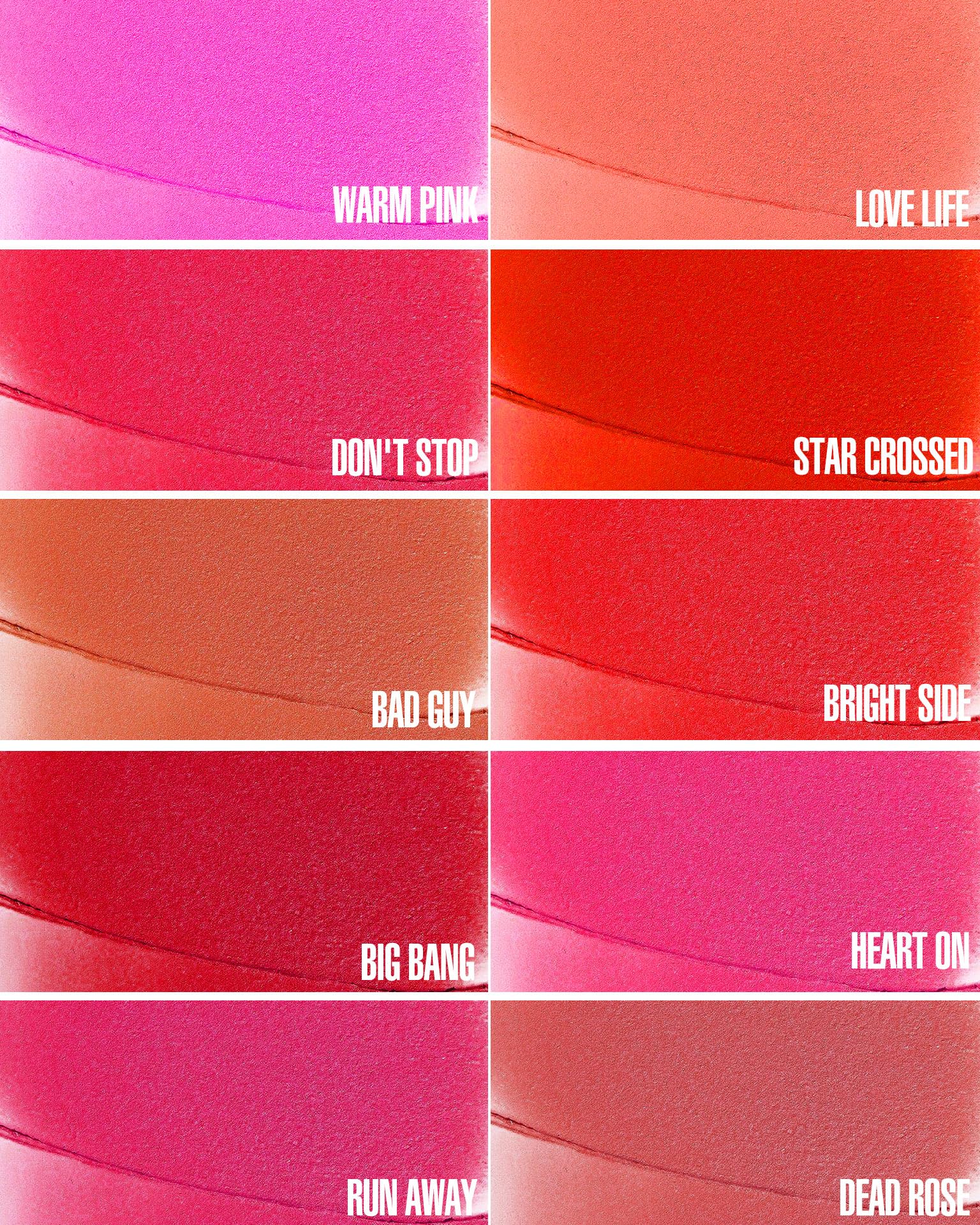 HANLADY Orange Red Lipstick Long Lasting Lipsticks for Women Smudgeproof