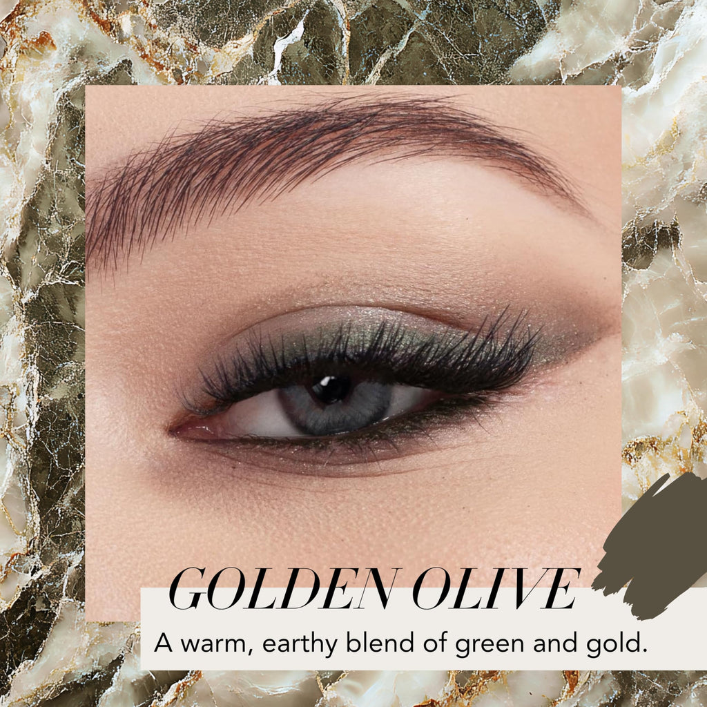 Xtreme Lashes GlideLiner Long Lasting Eye Pencil with Sharpener, Golden Olive, 0.04 Oz, Waterproof Makeup, Gel Formula, Blendable, Smudge, Fade, & Sweat Proof