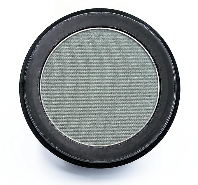 Pure Ziva Khaki Grey Dark Green Sage Thyme Forest Fern Matte Opaque Pressed Powder Single Vegan Eyeshadow; Talc, Paraben & Cruelty Free