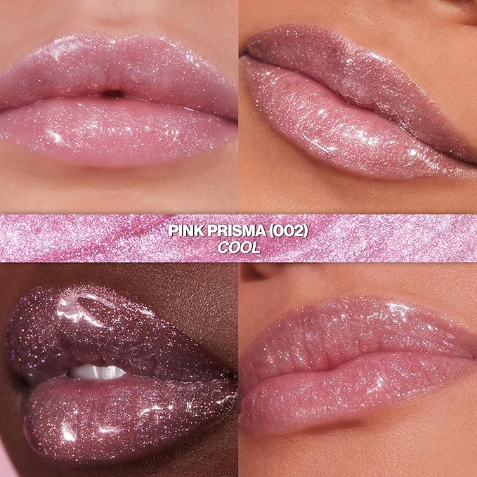 Revlon Super Lustrous Glimmer Gloss, 002 Pink Prisma, 0.13 fl oz