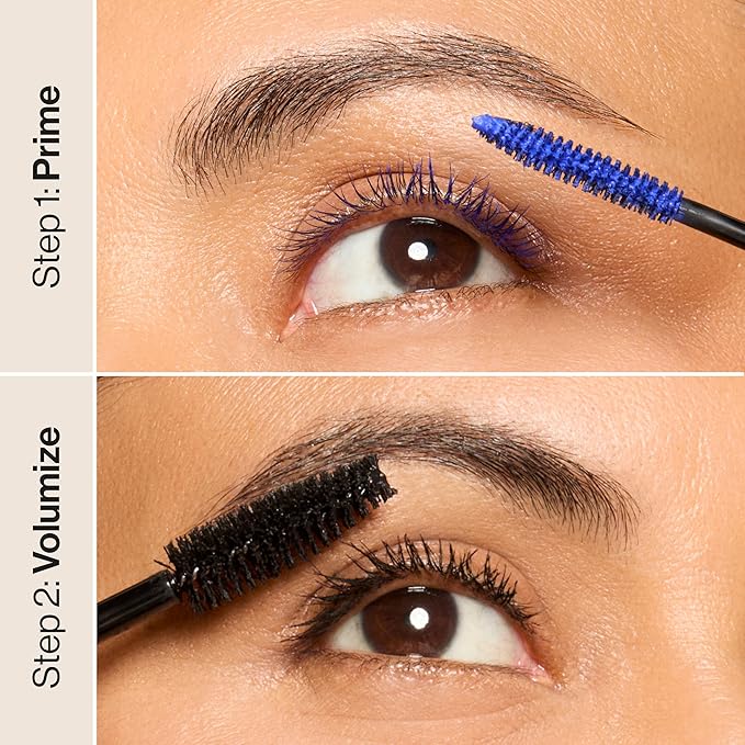 Honest Beauty 2-in-1 Extreme Volume Clean Mascara, Black, 0.27 fl oz