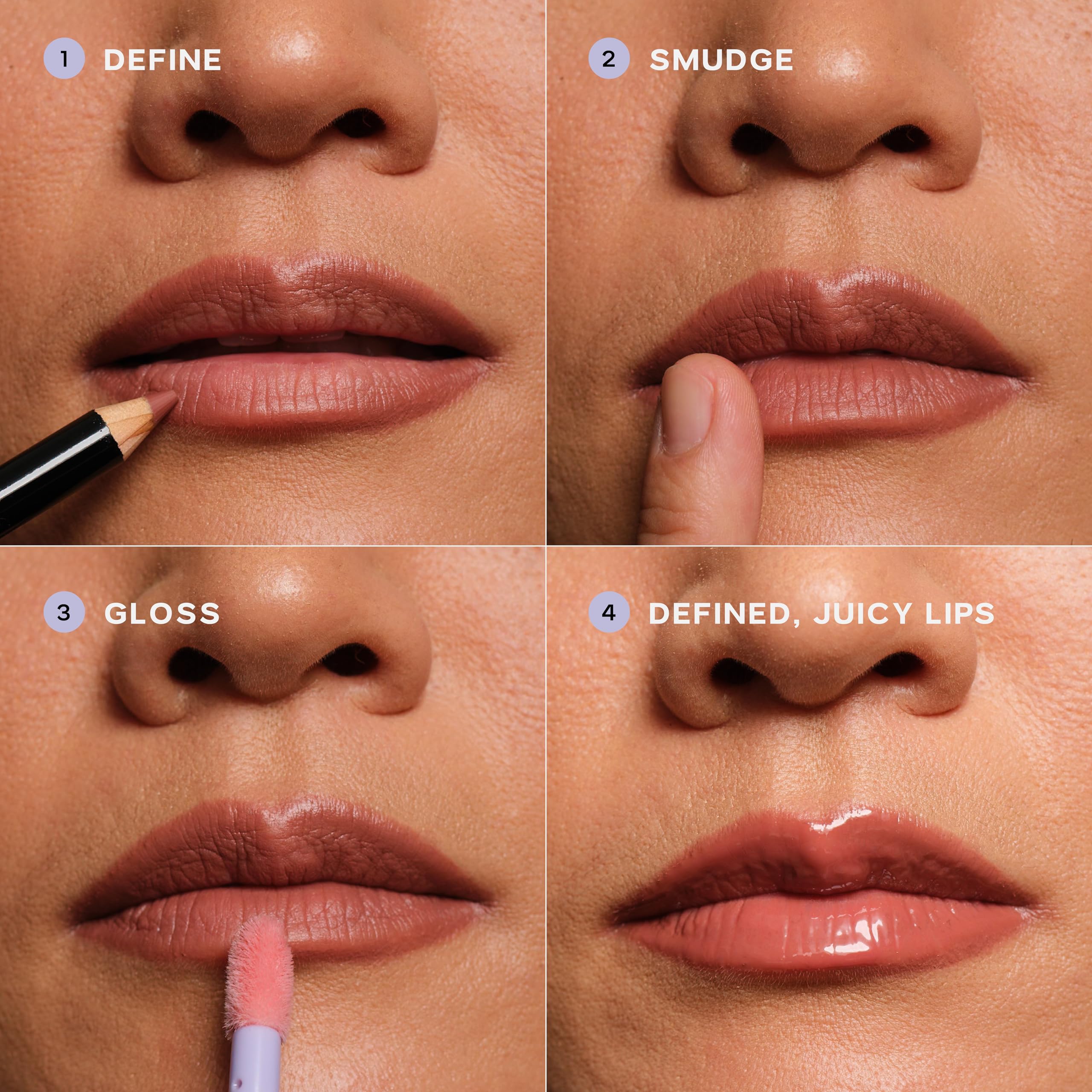 Saie Lip Liner 101 - Lip Pencil Made with a Creamy, Soft Matte Formula for a Naturally Framed or Fully Filled Look - Supercharged with Shea Butter & Jojoba Oil - French (.05 oz)