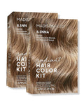 Madison Reed Radiant Hair Color Kit - 8.5NNA Dark Neutral Blonde (Lusia Blonde), Permanent Hair Dye for Resistant Grays, 100% Gray Coverage | PPD-Free & Ammonia-Free, 2 Pack