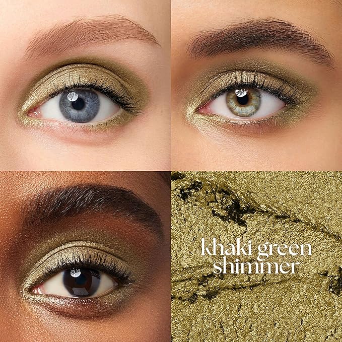 Julep Eyeshadow 101 Crème-to-Powder Eyeshadow Stick, Khaki Green Shimmer