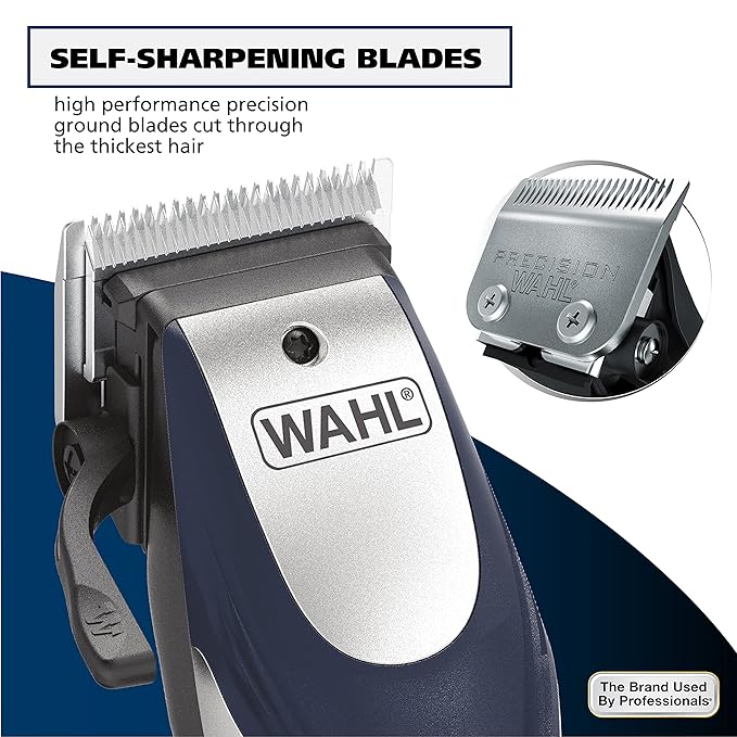 Wahl Lithium Ion Pro Rechargeable Cordless Hair Clippers for Home Haircuts